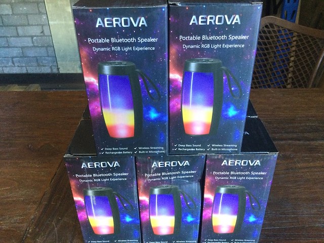Ca. 10x portable bluetooth speaker aerova - afbeelding 1 van  4