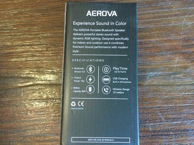 Ca. 10x portable bluetooth speaker aerova - afbeelding 3 van  4