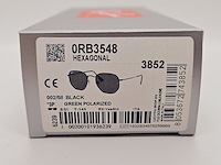 Ca. 10x rayban polarized zonnebrillen aviator, hexagonal, justin, erika... - afbeelding 17 van  27