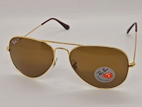 Ca. 10x rayban polarized zonnebrillen aviator, marshal, hexagonal, justin, erika... - afbeelding 5 van  27