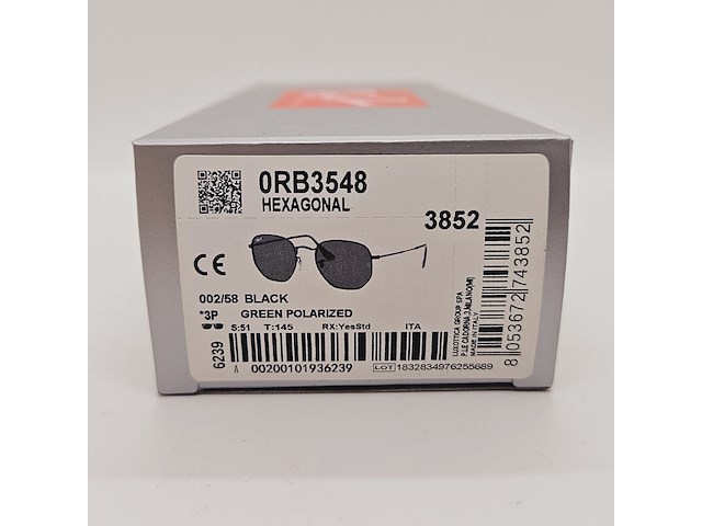 Ca. 10x rayban polarized zonnebrillen aviator, marshal, hexagonal, justin, erika... - afbeelding 10 van  27