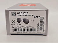 Ca. 10x rayban polarized zonnebrillen aviator, marshal, hexagonal, justin, erika... - afbeelding 27 van  27