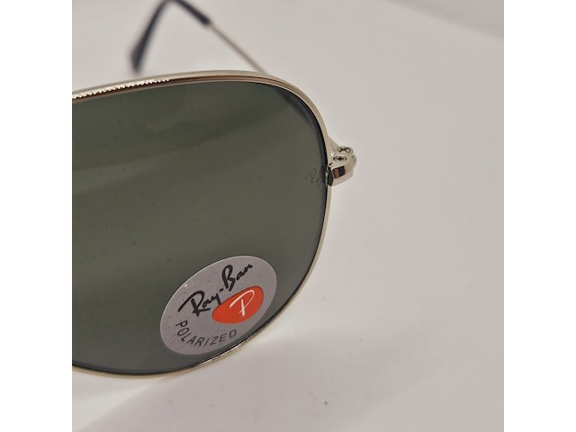 Ca. 10x rayban polarized zonnebrillen aviator, outdoorsman, hexagonal, chris, erika... - afbeelding 9 van  27