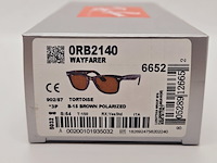 Ca. 10x rayban polarized zonnebrillen aviator, wayfarer, hexagonal, justin, chris, erika... - afbeelding 21 van  27