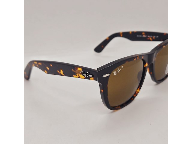 Ca. 10x rayban polarized zonnebrillen aviator, wayfarer, hexagonal, justin, chris, erika... - afbeelding 23 van  27