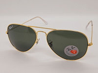 Ca. 10x rayban polarized zonnebrillen aviator, wayfarer, hexagonal, justin, chris, erika... - afbeelding 25 van  27