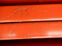 Ca. 10x restanten liggers palletstelling, oranje - afbeelding 3 van  4