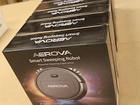 Ca. 10x robotstofzuiger aerova, smart sweeping robot, zwart - afbeelding 2 van  8