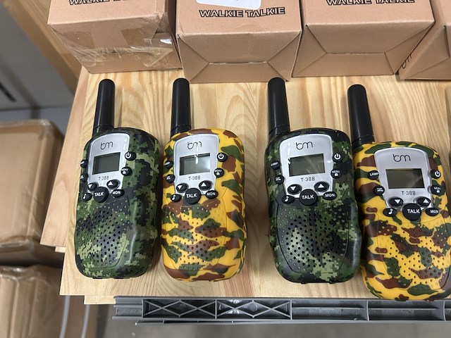 Ca. 10x set van 2 walkie talkies bluemay - afbeelding 3 van  5