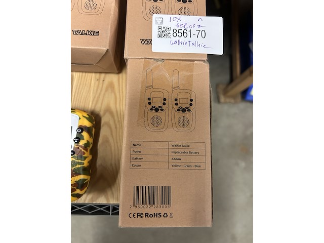 Ca. 10x set van 2 walkie talkies bluemay - afbeelding 4 van  5