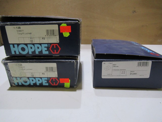 Ca. 10x sets deurbeslag hoppe, 508877-f2 - afbeelding 4 van  4