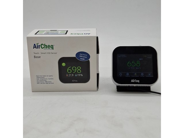 Ca. 10x smart co2 censor, aircheq, base - afbeelding 1 van  10