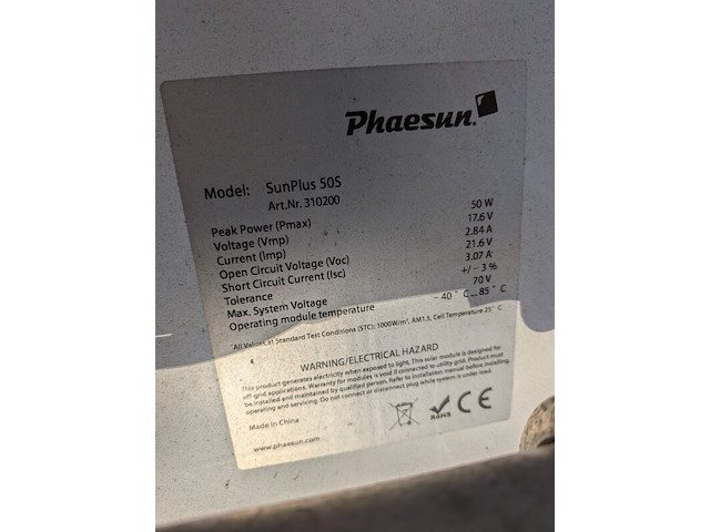 Ca. 10x snelheidsbord, sierzega, gr33c, incl. batterijen en zonnepanelen - afbeelding 16 van  17