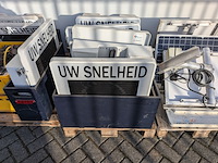 Ca. 10x snelheidsbord, sierzega, gr33c, incl. batterijen en zonnepanelen - afbeelding 17 van  17