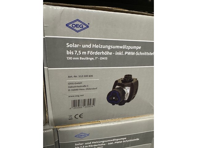 Ca. 10x solar circulatiepomp, 512 200 106 - afbeelding 5 van  6