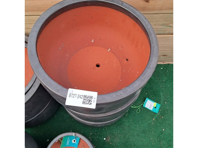 Ca. 10x stenen bloempot, passion for pottery - afbeelding 3 van  13