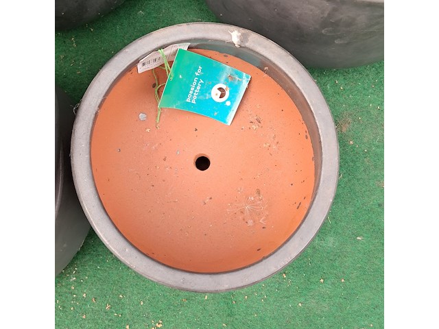 Ca. 10x stenen bloempot, passion for pottery - afbeelding 4 van  13