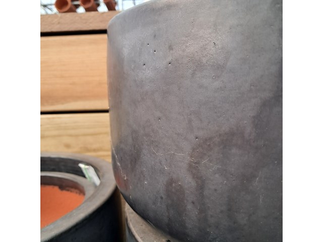 Ca. 10x stenen bloempot, passion for pottery - afbeelding 5 van  13