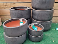 Ca. 10x stenen bloempot, passion for pottery - afbeelding 1 van  13