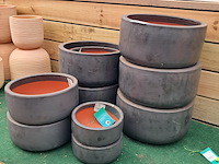 Ca. 10x stenen bloempot, passion for pottery - afbeelding 6 van  13