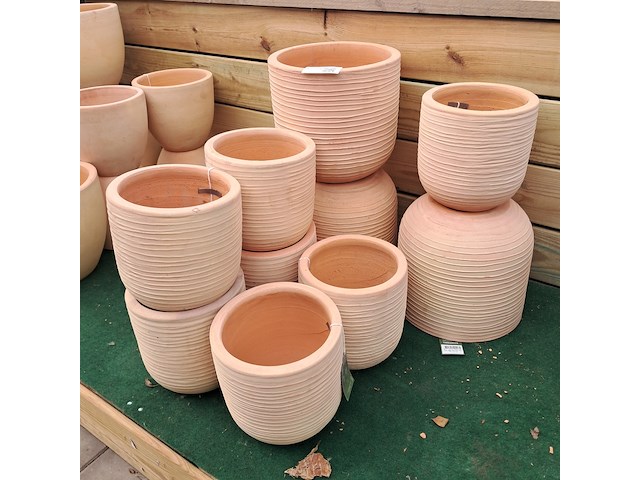 Ca. 10x stenen bloempot, ts collection - afbeelding 3 van  10