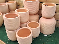 Ca. 10x stenen bloempot, ts collection - afbeelding 3 van  10