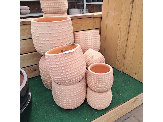 Ca. 10x stenen bloempot, ts collection - afbeelding 3 van  9