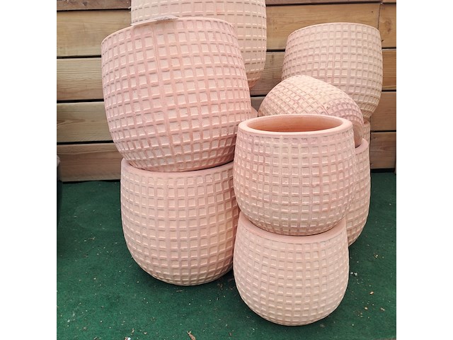 Ca. 10x stenen bloempot, ts collection - afbeelding 4 van  9