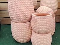 Ca. 10x stenen bloempot, ts collection - afbeelding 4 van  9