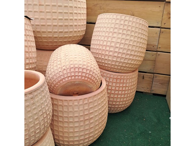 Ca. 10x stenen bloempot, ts collection - afbeelding 5 van  9