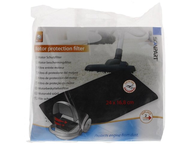 Ca. 10x stofzuiger motor filter scanpart, 26 x 20 cm - afbeelding 1 van  2