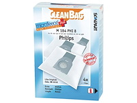 Ca. 10x stofzuigerzakken, cleanbag, philips oslo hr6938, 4 stuks per doos - afbeelding 1 van  2