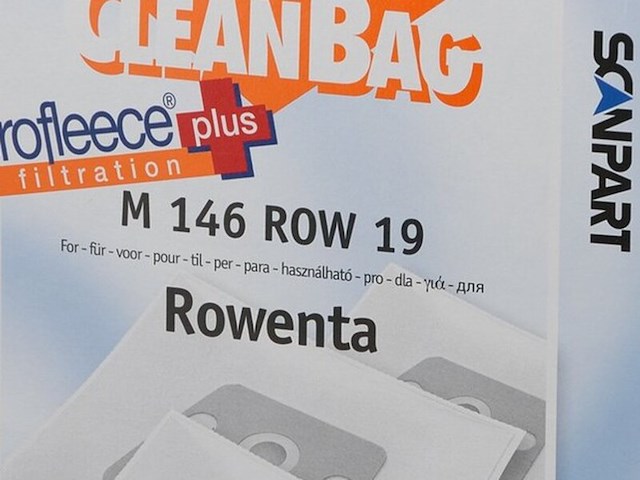 Ca. 10x stofzuigerzakken cleanbag, zr 480, voor rowenta - afbeelding 2 van  2