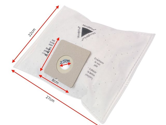 Ca. 10x stofzuigerzakken, scanpart, m198afk11, 4 stuks per doos - afbeelding 2 van  2