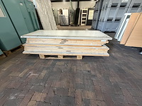 Ca. 10x stompe binnendeuren albo, wit