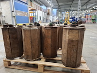 Ca. 10x stroh rum-fles in houten krat - afbeelding 2 van  12