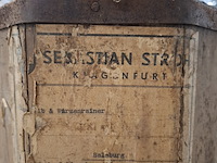 Ca. 10x stroh rum-fles in houten krat - afbeelding 3 van  12