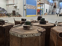 Ca. 10x stroh rum-fles in houten krat - afbeelding 4 van  12