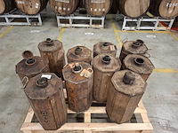 Ca. 10x stroh rum-fles in houten krat - afbeelding 5 van  12