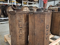 Ca. 10x stroh rum-fles in houten krat - afbeelding 6 van  12