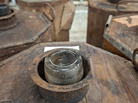 Ca. 10x stroh rum-fles in houten krat - afbeelding 7 van  12