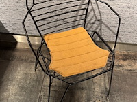 Ca. 10x terrasstoel, satelliet, ylfi ac, zwart - afbeelding 2 van  5