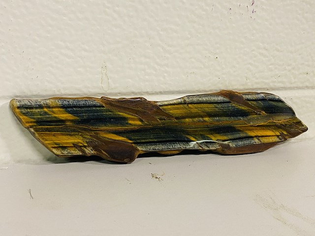 Ca. 10x tijgeroog / valkenoog gepolijst - afbeelding 2 van  7