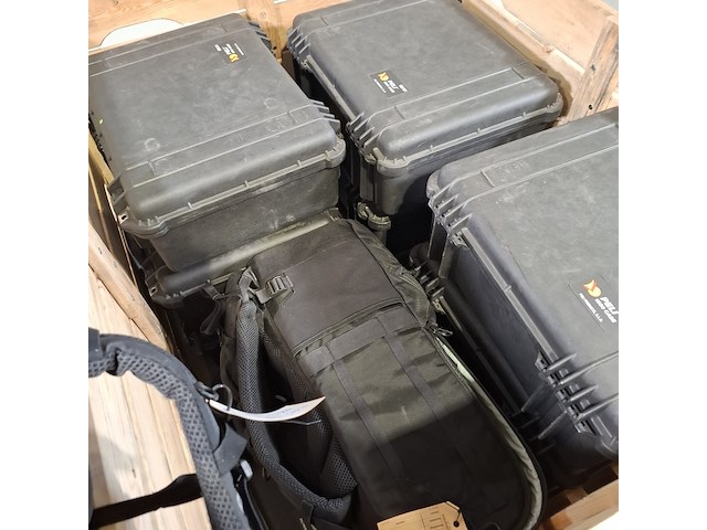 Ca. 10x transportkoffer en 2x tas, o.a peli - afbeelding 11 van  13