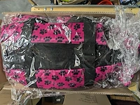 Ca. 10x transporttas dieren, roze