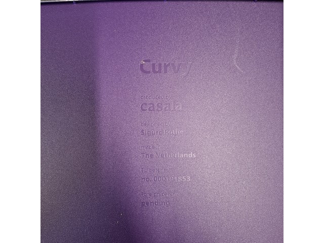 Ca. 10x vergaderstoel met schrijftableau, casala, curvy - afbeelding 3 van  12