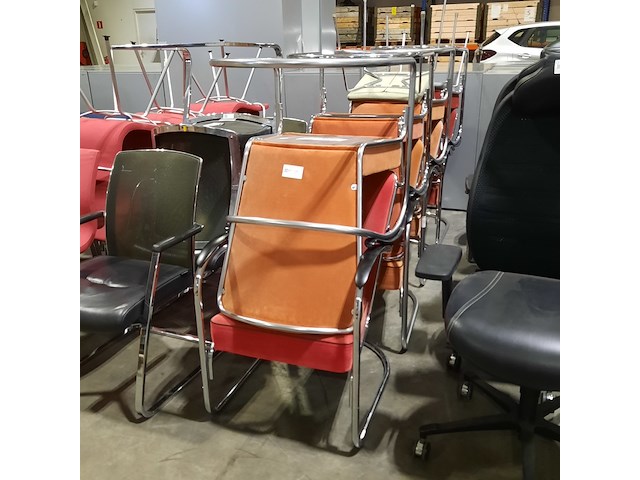 Ca. 10x vergaderstoel, o.a gispen - afbeelding 2 van  13