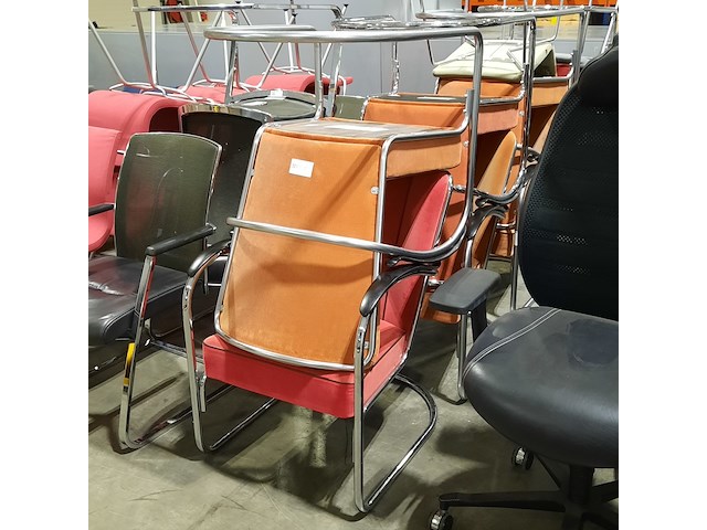 Ca. 10x vergaderstoel, o.a gispen - afbeelding 5 van  13