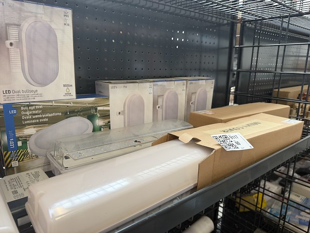 Ca. 10x verlichting w.o. led bullseye lampen, w.o. led's light - afbeelding 5 van  6