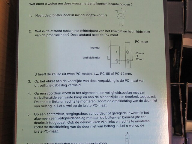 Ca. 10x voor/achterdeur veiligheidsbeslag hoppe, atlanta - afbeelding 6 van  7